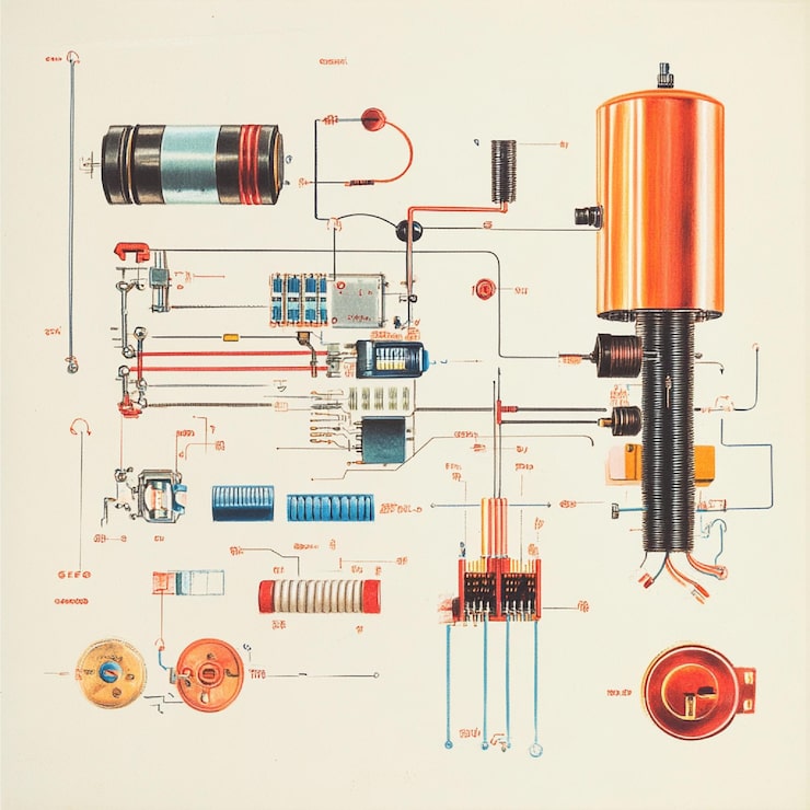 Этапы подключения однофазного двигателя с конденсатором
